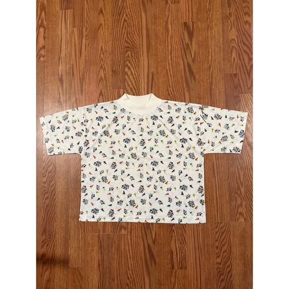 True vintage Sailor Crop Top - Picture 1 of 3
